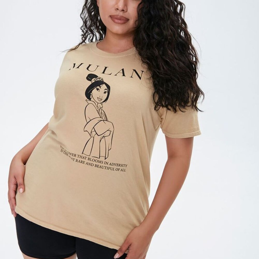 Disney Princess x Forever 21 Mulan Quote T-Shirt